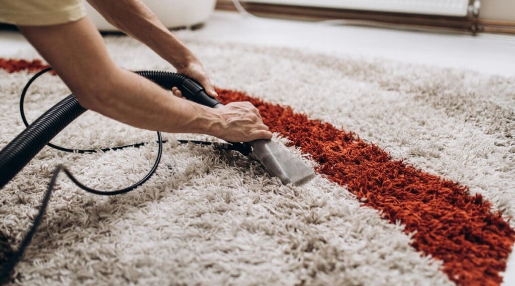 Deep Cleaning of Fleas from Carpet