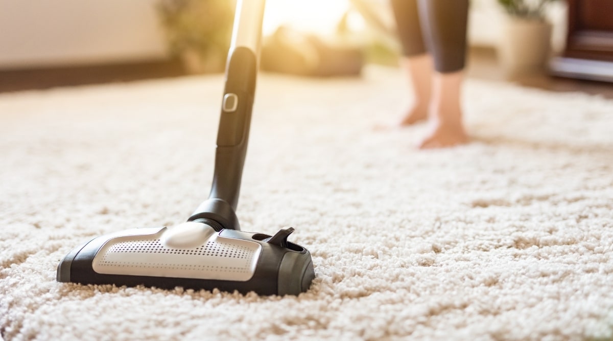 Vacuuming Carpet for Bed Bugs